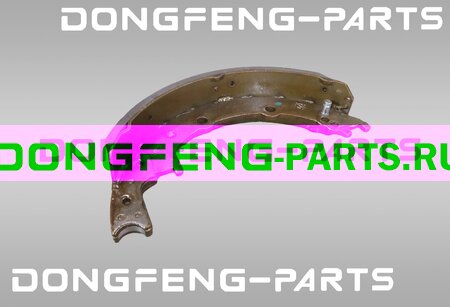 Колодка тормозная задняя верхняя левая DONGFENG Capitan-T 3502.28ZY6S-166J 350228ZY6S166J
